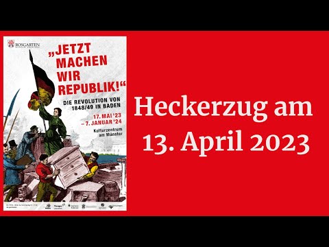 Heckerzug am 13. April 2023