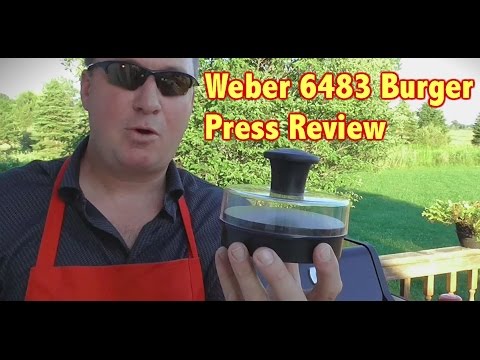 Weber 6483 original burger press review