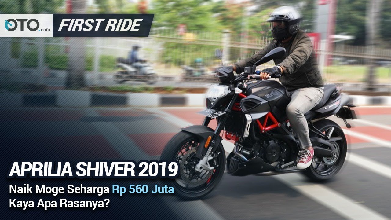Aprilia Shiver 2019 | First Ride | Naked Big Bike Buas | OTO com
