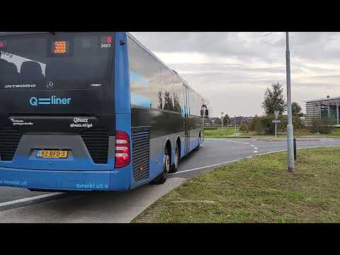 Qbuzz Qliner 3663 als Lijn 300 naar Station Emmen