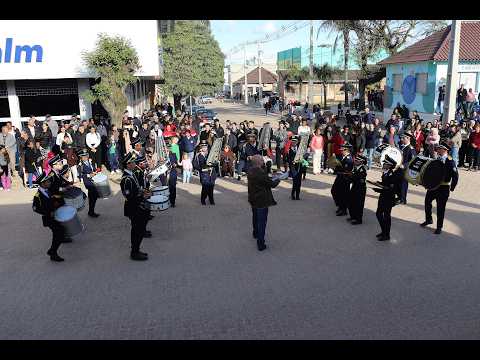 DESFILE CÍVICO 2026 EM CERRO GRANDE DO SUL - BANDA MUNICIPAL DE TAPES