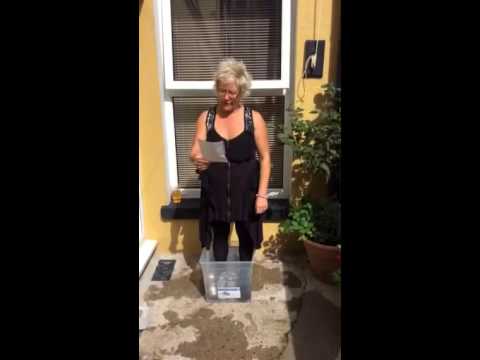The longest ice bucket challenge, with an embarrassing twist