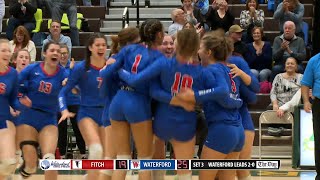 Highlights: Waterford sweeps Fitch in ECC DI volleyball final 3-0
