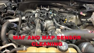 2.7 EcoBoost F-150 MAP and MAF Sensor Cleaning