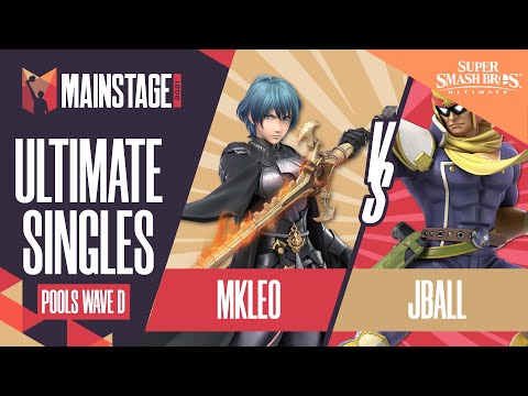 MkLeo vs JBALL - SSBU Singles: Pools Wave D - Mainstage 2021 | Byleth vs Cpt Falcon