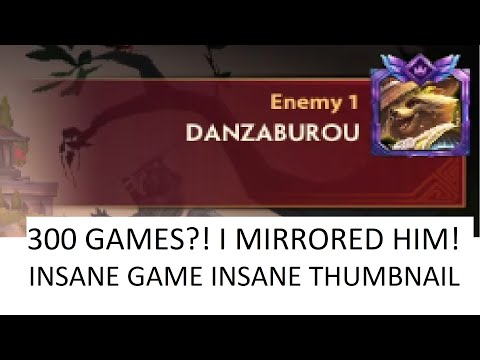 I CHALLENGED THE TOP DANZA IN DUEL TO A MIRROR MATCH! - Masters Ranked Duel - SMITE