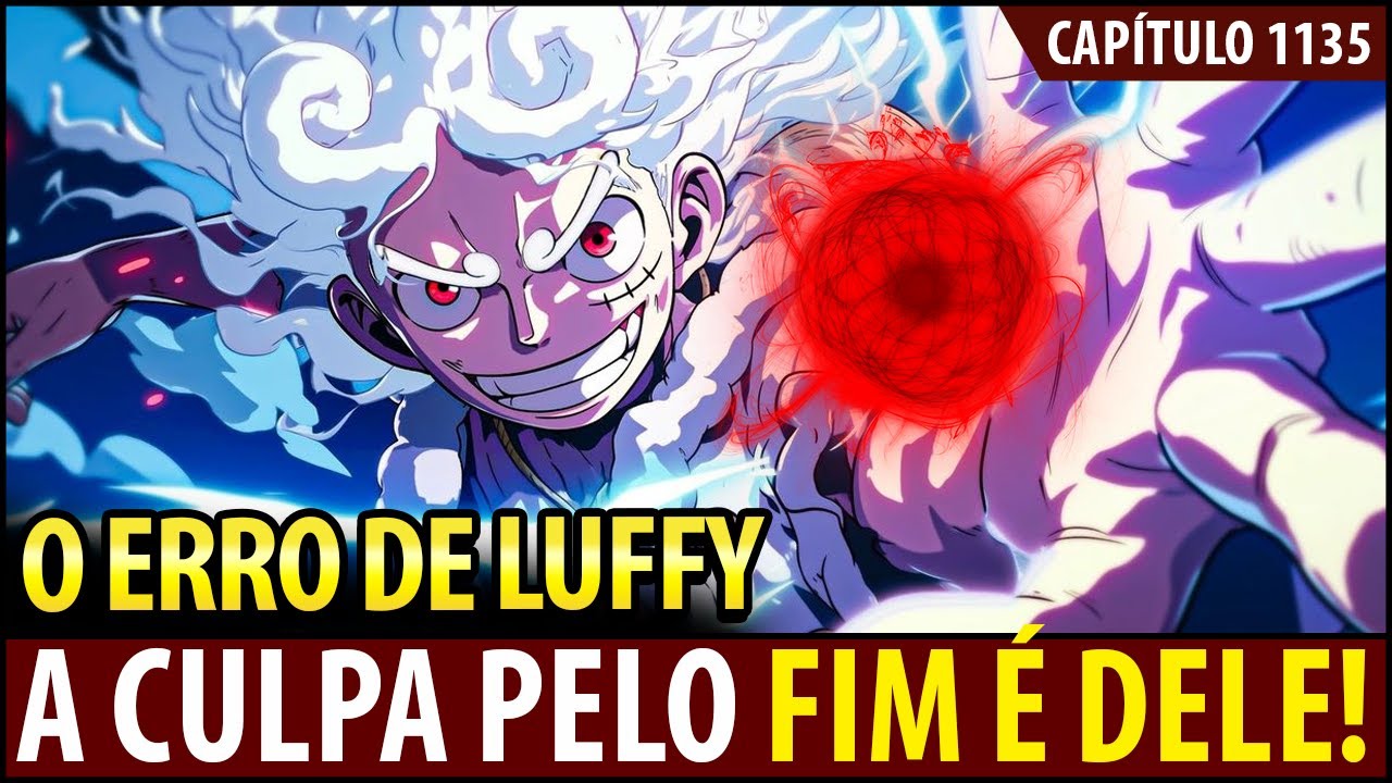 VAZOU O NOVO CAPÍTULO OFICIAL!! LUFFY SE TORNA O VILÃO DE ELBAF E O SHIKI É BROXA!! - ONE PIECE 1135