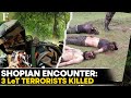 Indian Forces Kill 3 Lashkar Terrorists After Encounter In Shopian J K N18G