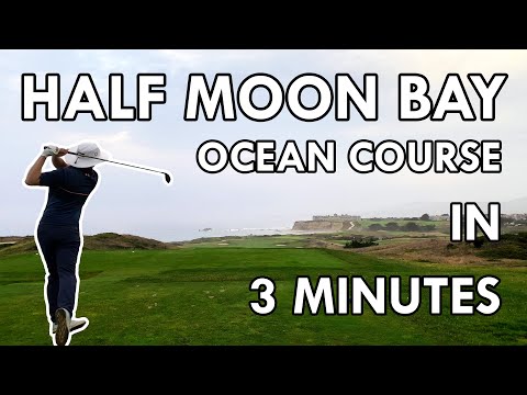 Curso Half Moon Bay Ocean (18 buracos em 3 minutos)