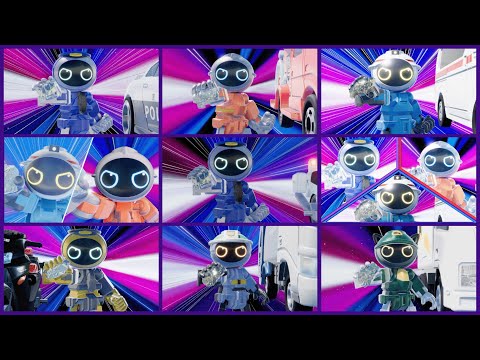 【ジョブレイバー】アニメ 特装合体シーンまとめ動画①JB01～JB08＆DXブレイバートランスポーター！【トミカ】