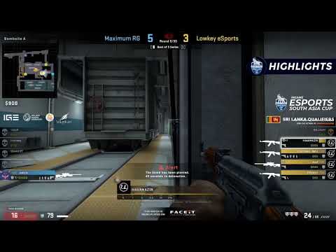 LowKey Esports vs Maximum RG (BO3) - Sri Lanka 🇱🇰 Qualifier (Finals) of ESAC '20