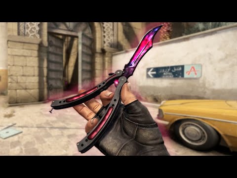 When you get your first butterfly knife...