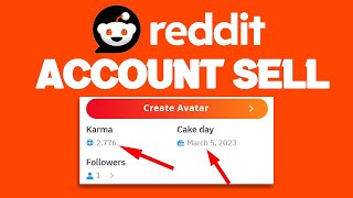 How to Buy Reddit account for marketing 2023 | Sell Reddit Account
