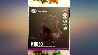 Cooler Master MH630 Gaming Headset with Hi-Fi Sound, Omnidirectional Boom Mic, and review