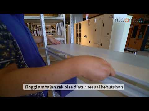 Gambar Informa Rak Besi 5 Tingkat 120x60x183 cm - Putih