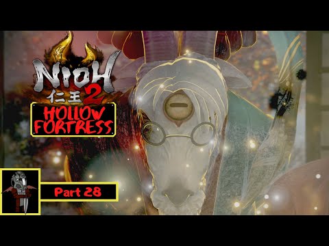 HOLLOW FORTRESS   Nioh 2 Walkthrough Part 28 (Full Game) (Ps4 Pro) (1080p 60fps)