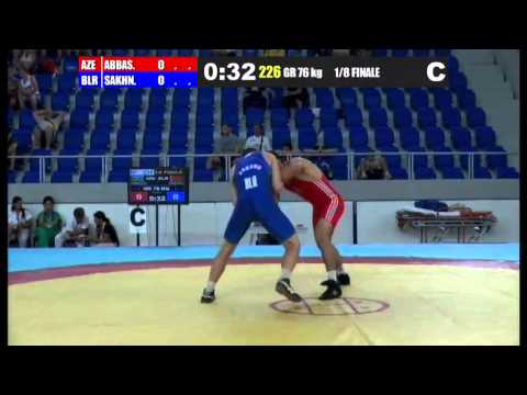 WWCC2013 / Islam Abbasov - GR 76 kg - 1/8 final