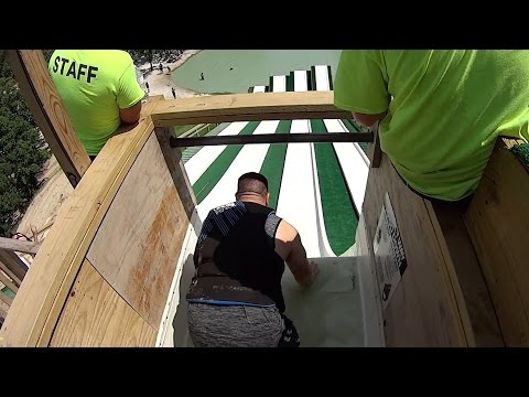 Royal Flush Water Slide Round 3 at BSR Cable Park