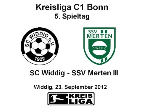 5. Spieltag SSV Merten 3 vs. SC Widdig