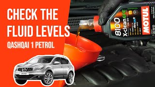 Youtube thumbnail of video "How to check the fluid levels Qashqai 1 1.6 📏"