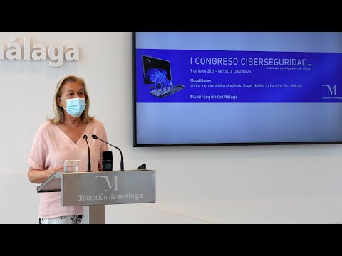 Presentacin del I Congreso de Ciberseguridad organizado por la Diputacin de Mlaga