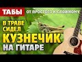 Как играть Кузнечика на гитаре (Fingerstyle Guitar Cover by Kaminari)