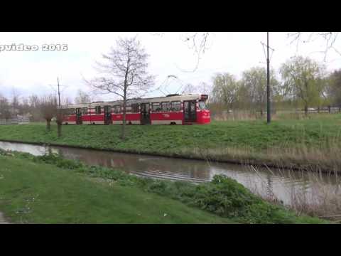 HTM tramlijn 17 in Den Haag Wateringseveld en Rijswijk