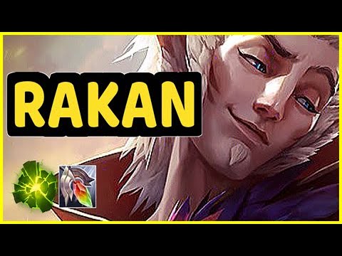 RAKAN VS LUX SUPPORT GAMEPLAY