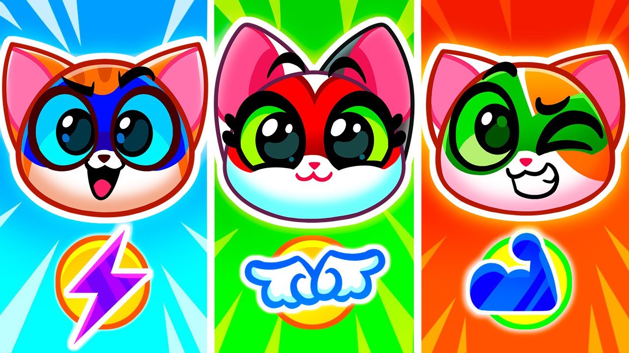 😻 Super Kittens and Safety Rules at Home 🏠 Good Manners Stories for Kids by Purr Purr 😻