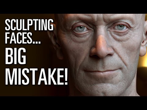 The Most Common Anatomical Mistakes While Sculpting Human Faces!
