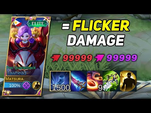 JAWHEAD FLICKER DAMAGE WITH 1 HIT DIRE HIT BUILD IS 100% BROKEN 😱JAWHEAD BEST BUILD TOP 1 GLOBAL