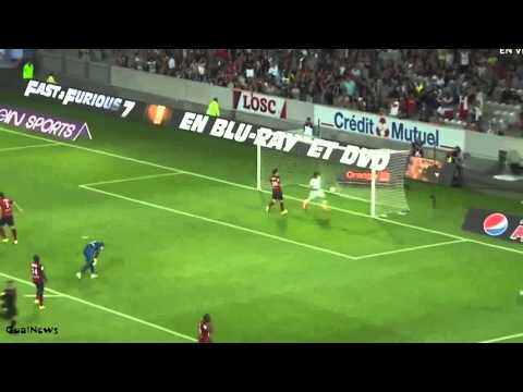 PSG vs Lille • Lucas goal 1-0, Ligue 1 • 7.8.2015