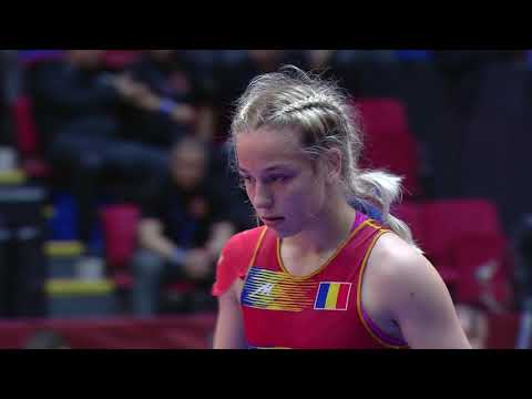 1/2 WW - 55 kg: A. ANA (ROU) v. E. NIKOLOVA (BUL)
