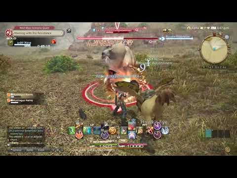FINAL FANTASY XIV SOLO PLAYTHROUGH #95: LEATHERWORKER LEVEL 25 GRIND & CLASS QUEST
