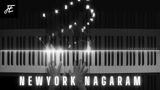 NewYork Nagaram - Piano Cover| Sillunu Oru Kadhal | AR Rahman | Jennisons Piano | Tamil BGM Ringtone