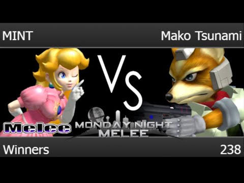 MNM 238 - MINT (Peach) vs Mako Tsunami (Fox) Winners - Melee