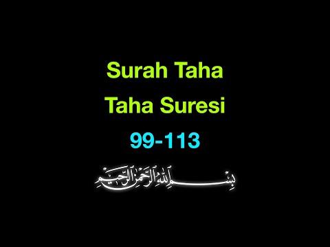 Review Surah Taha 99-113 (10 Repeats)