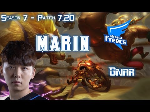 AFs MaRin GNAR vs MAOKAI Top - Patch 7.20 KR Ranked