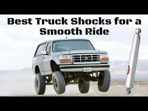 Best Truck Shocks for a Smooth Ride - Make a Comfortable Ride
