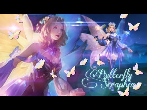 EPIC LUNOX BUTTERFLY SERAPHIM | Lunox Skin Review | Mobile Legends: Bang Bang
