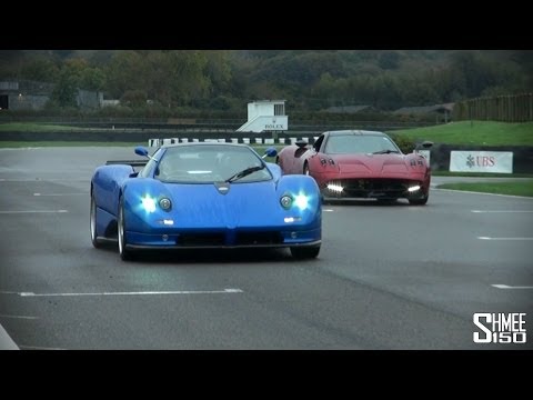 Pagani Huayra and Zonda S on Track with FortyOneSix