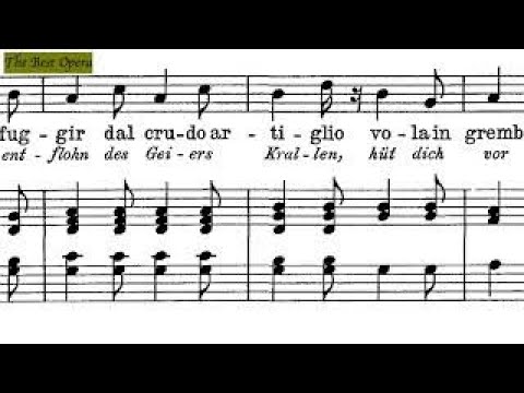 Semplicetta tortorella, Lesson 1.2 (Nicola Vaccai), Soprano/Tenor, Karaoke. Николо Ваккаи. Урок 1.2