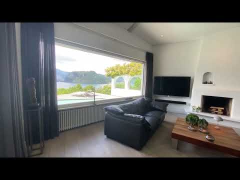 Lake Lugano, Beautiful Villa in Figino For Sale
