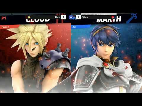 TSL 196 SSBU  Losers Semis - Thor (Cloud) vs Silver (Roy / Marth)