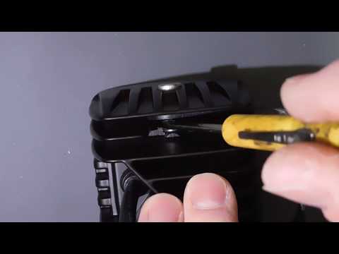 Harbor Freight (Roadshock) 3" LED flood light installation tip