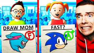 DRAWING TEST With DUMBEST STUDENTS