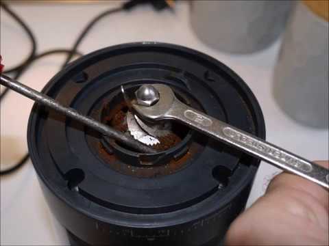 Verfeinerung des Mahlgrades bei einer Graef CM80 Kaffeemühle auf Espressoniveau