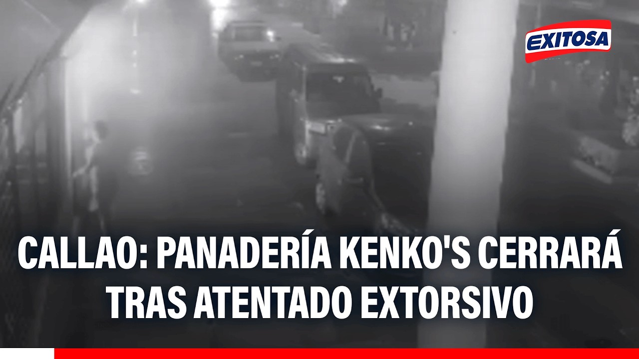 🔴🔵 Panadería Kenko's cerrará temporalmente tras atentado extorsivo