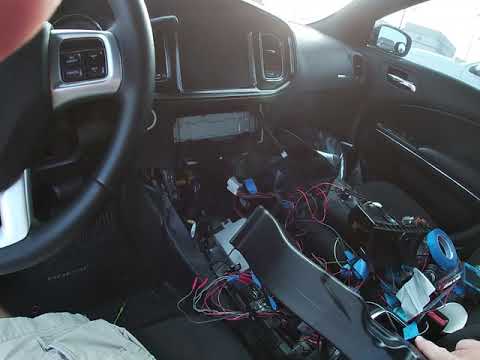 2011-2014 Dodge Charger Police Package Center Console Wiring Explained Part One.