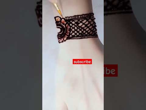 bracelet #hennatatto #hennadesign #easymehndi #mehndi #bridalmehndi #indianmehndidesign #shorts#art